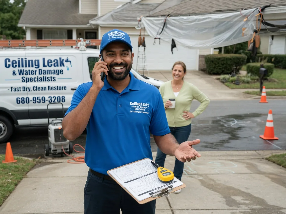 Ceiling Leak Cleanup Archer, NE FAQs